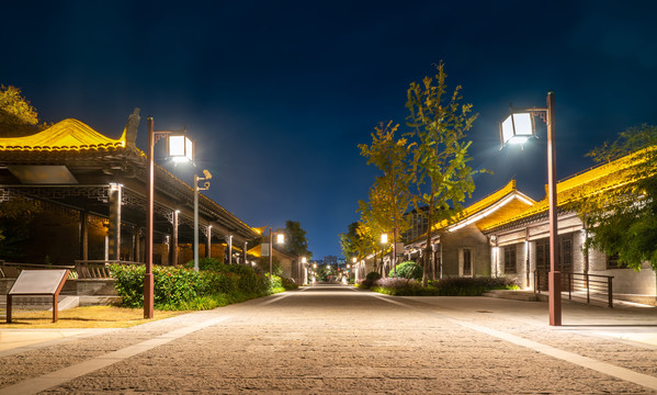 宿迁东关口街道夜景