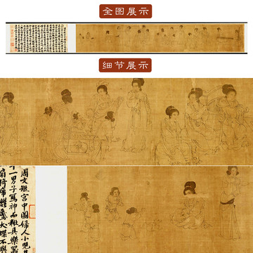 周文矩宮中圖