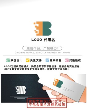 B数码LOGO