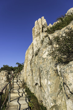 泰山尧观顶风景