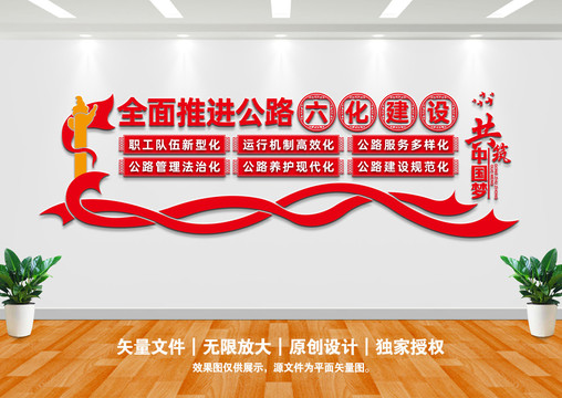 公路六化建設(shè)