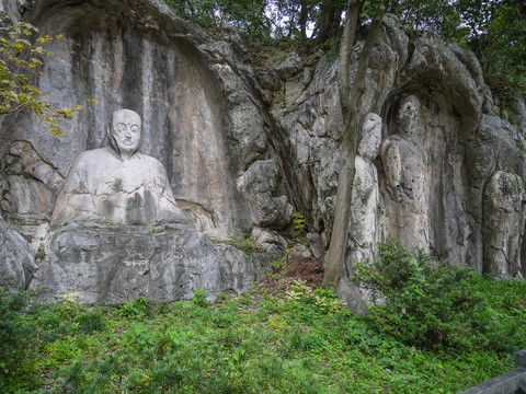 石佛院造像智者和西方三圣