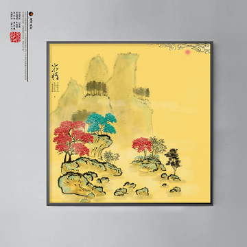 古風裝飾畫