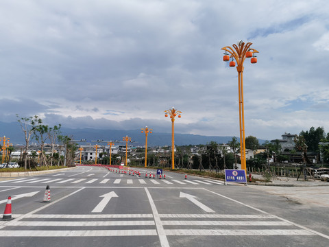 城市交通道路绿化亮化景观工程