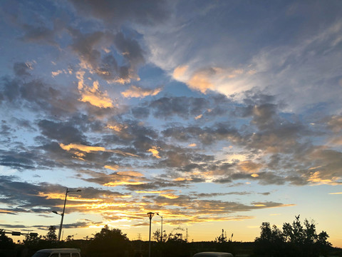 夕阳晚霞