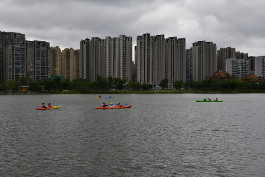 成都锦城湖