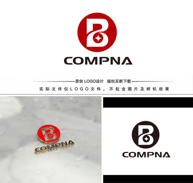 PB字母LOGO