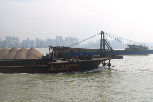 珠海澳门风光与港珠澳大桥