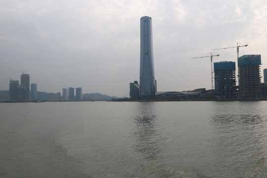 珠海澳门风光与港珠澳大桥