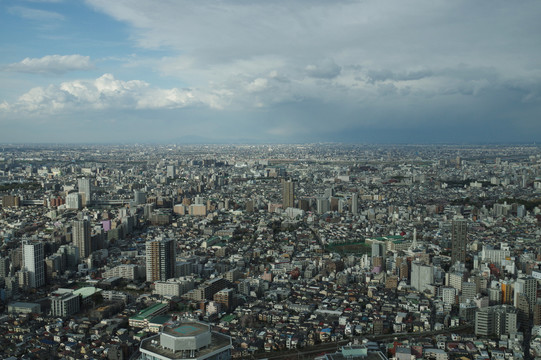 城镇全景