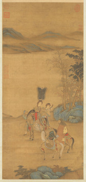 謝環(huán)昭君出塞圖
