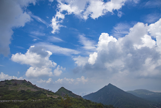 山顶山尖