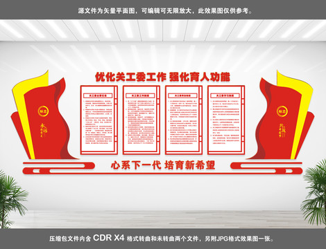 關(guān)工委文化墻