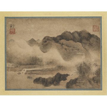 高然暉山水圖