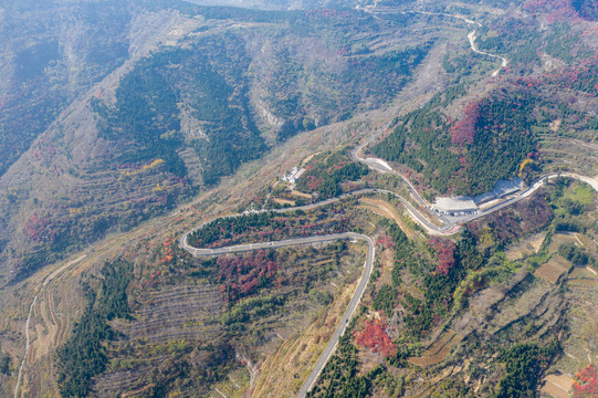 航拍济南彩西路029