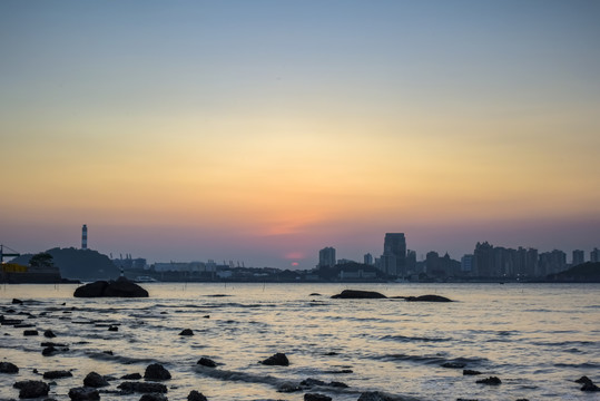 厦门鼓浪屿日落