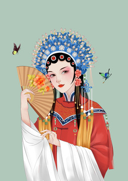 國粹戲曲人物