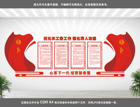 關(guān)工委文化墻