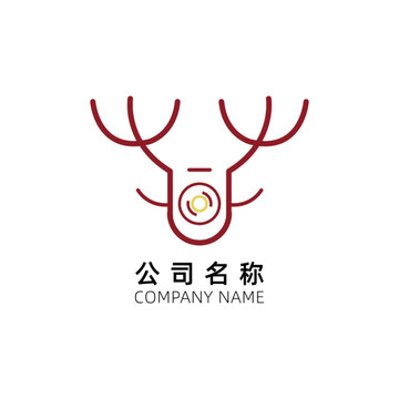 鹿形象LOGO設(shè)計