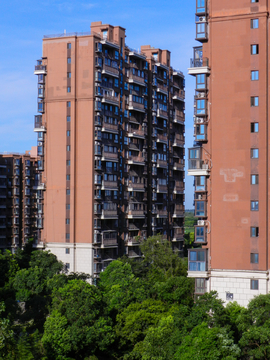 小区内景