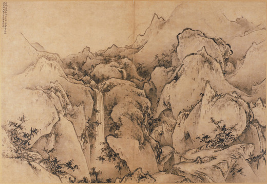 王履華山圖