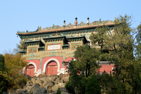 北京颐和园古建筑