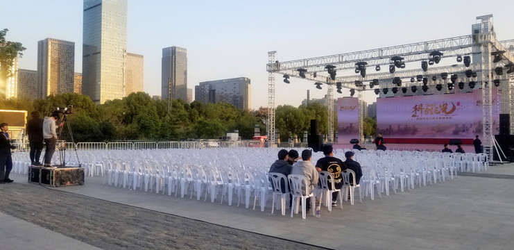 露天舞臺現(xiàn)場