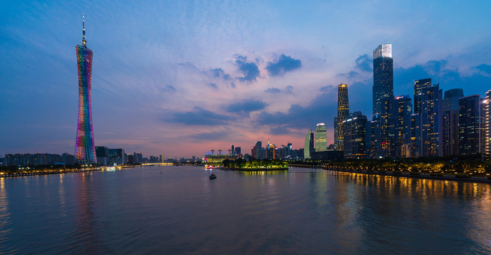 广州城市夜景