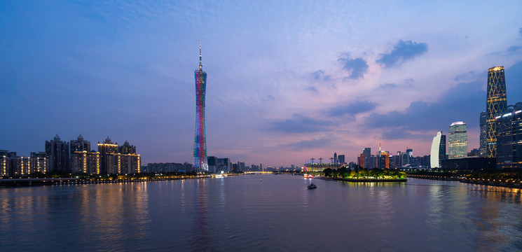 广州城市夜景