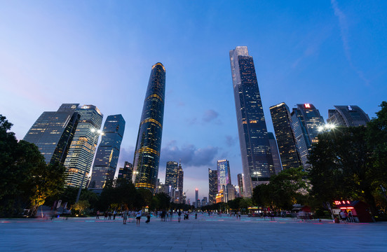 广州城市夜景