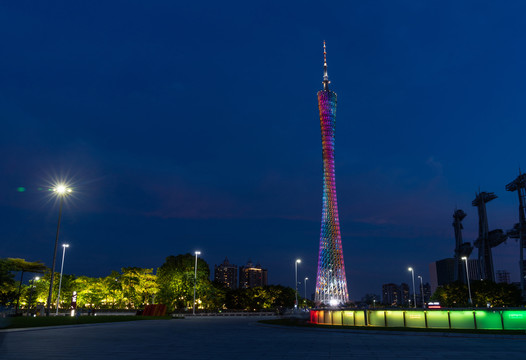 广州塔夜景