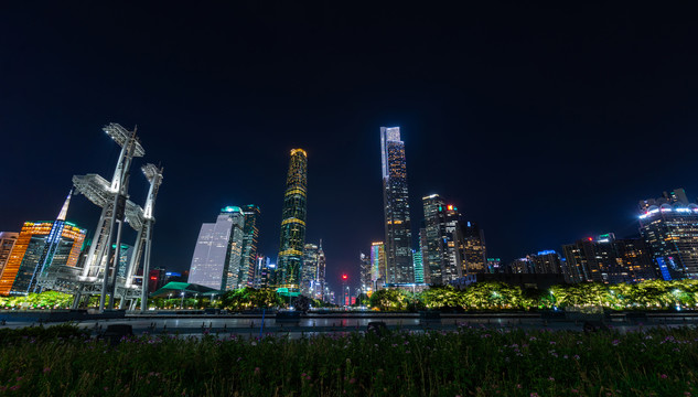 广州城市夜景