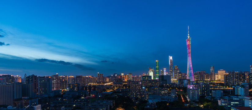 广州城市夜景