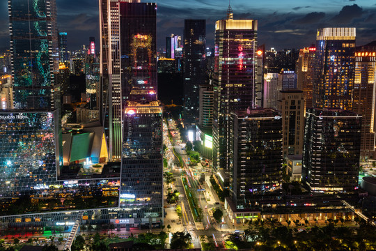 深圳城市夜景