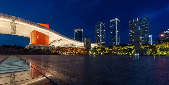 深圳市民广场夜景