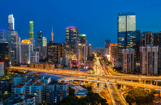 广州城市夜景