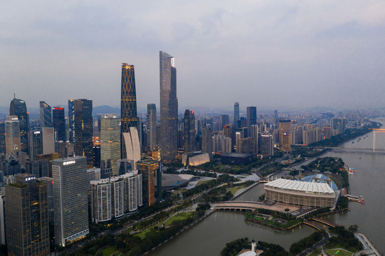 广州城市夜景