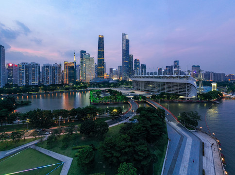 广州城市夜景