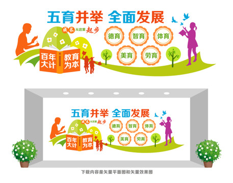 學(xué)校教育文化墻