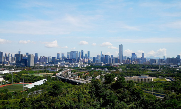 深圳西丽生态公园观景