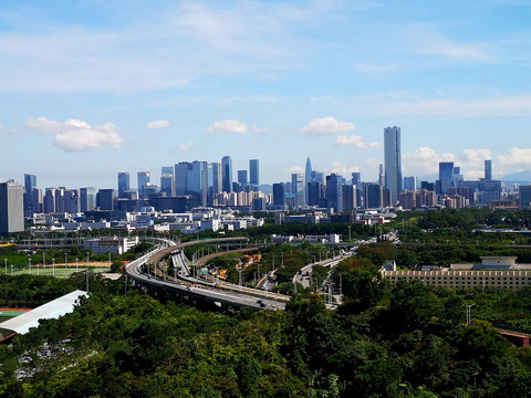 西丽生态公园观景