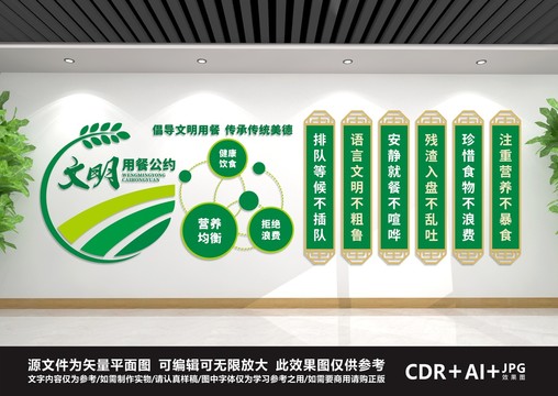 文明用餐公約