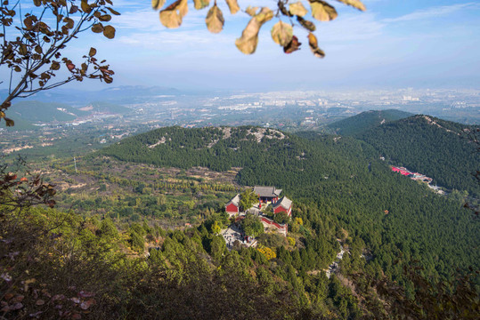 山东青州云门山景区风光