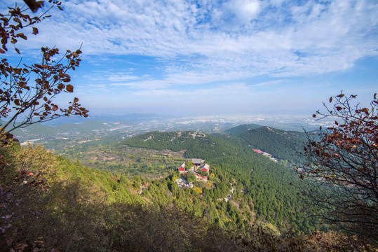 山东青州云门山景区风光