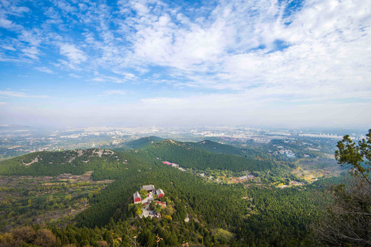 山东青州云门山景区风光