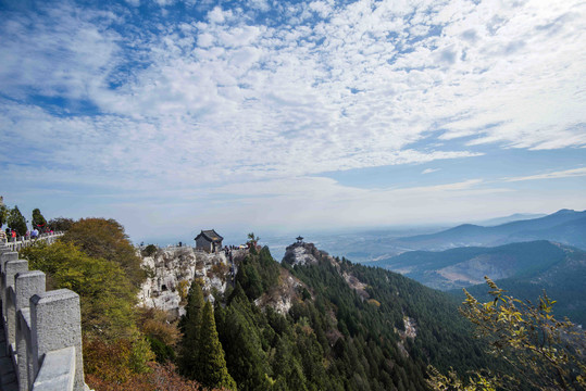 山东青州云门山景区风光