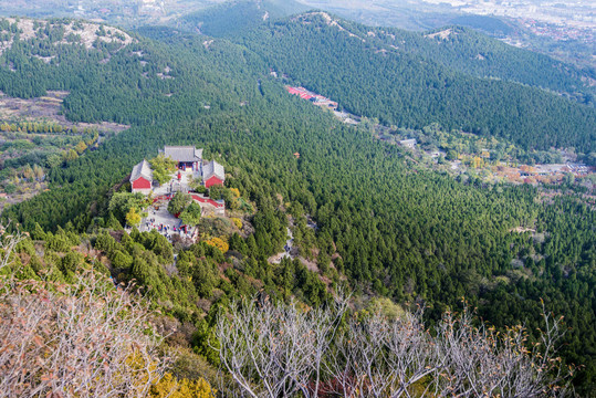 山东青州云门山景区风光