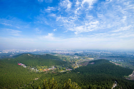 山东青州云门山景区风光