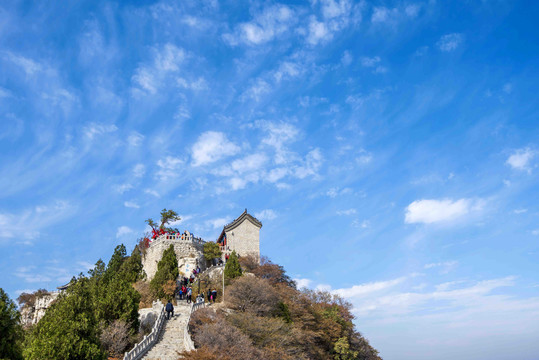 山东青州云门山景区风光