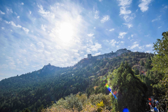 山东青州云门山景区风光